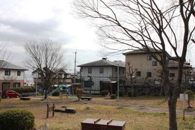 【周辺】 | 大津市湖青１丁目6-1　戸建て | 徒歩1分圏内に公園もあります