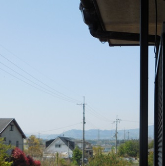 【展望】 | 二階からの眺望