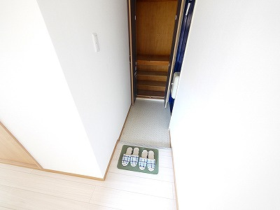 サンハイツ上村の玄関|きれいな玄関です