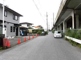 【前面道路含む現地写真】 | 前面道路７ｍ以上