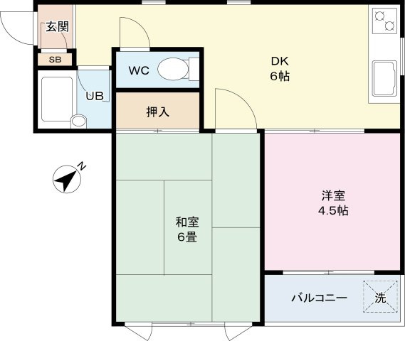 【間取り】 | ラ・フォンテーヌ泉