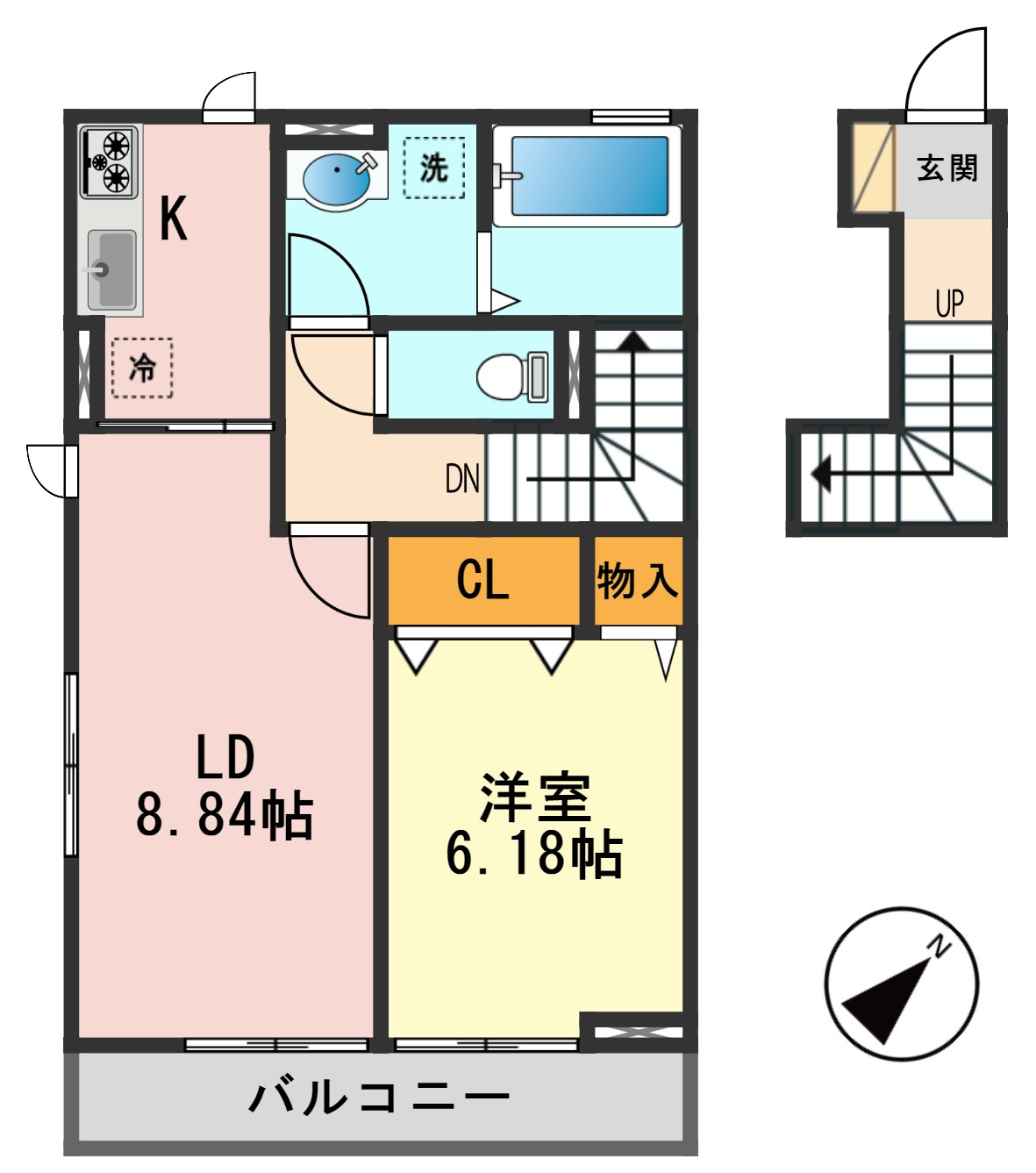 エトワールの間取り