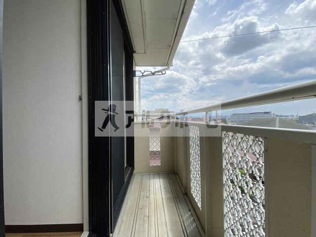 セジュール高井のバルコニー|セジュール高井（柏原市安堂町）　バルコニー