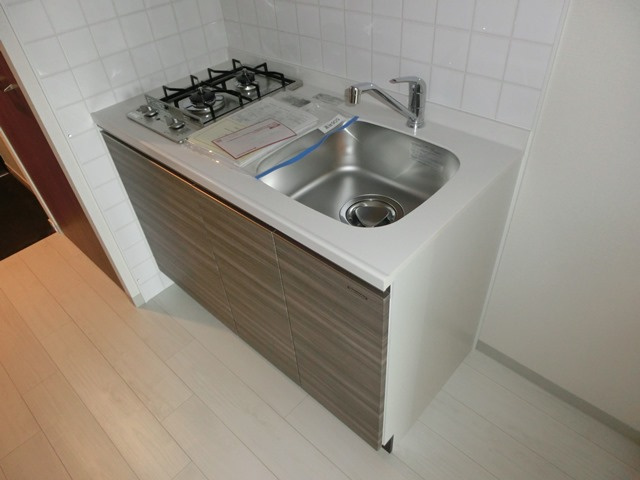 ララプレイス大阪ザ・リヴァージュのキッチン