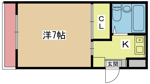パールハイツ有岡の間取り