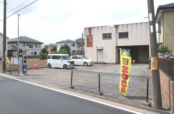 鴻巣市加美１丁目の売地の外観|2024年6月9日 AM10:00頃 撮影。物件の外観です。