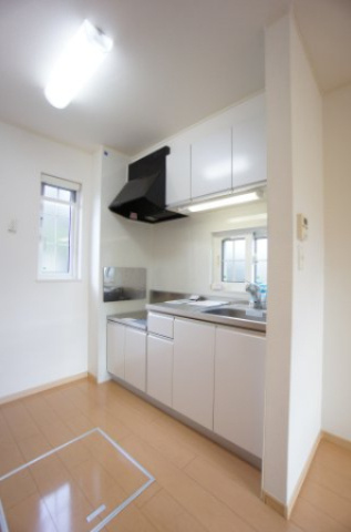 アルブル・ヴィラージュⅡのキッチン|★人気のカウンターキッチン