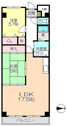 【間取り】 | 3LDKタイプ（LDK11.5、和室6に分割してます）