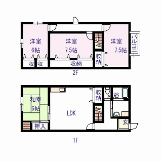 【間取り】 | 萬世ハイツ
