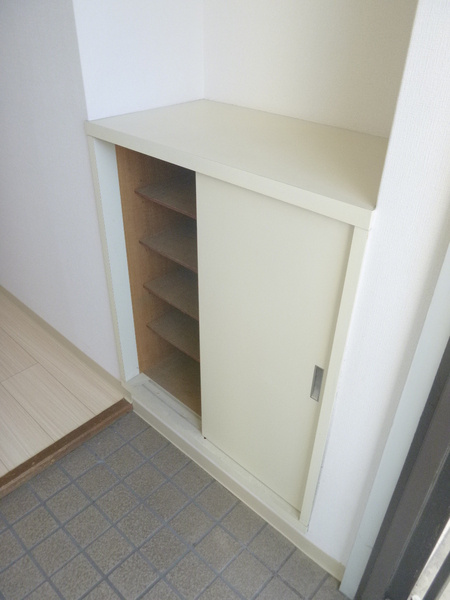 メゾン城南の玄関