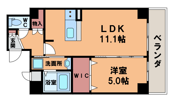 【間取り】 | THE TERRACE天王寺MK