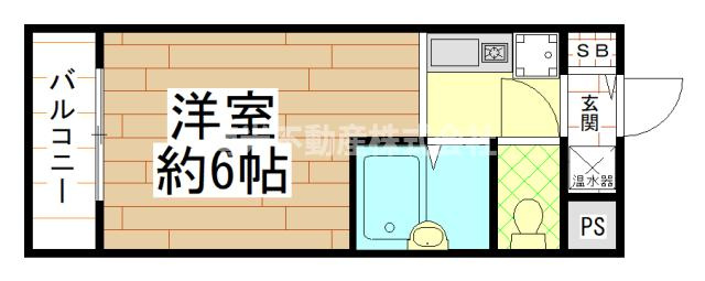 ベルカマラード( 近畿大学 一人暮らし )の間取り