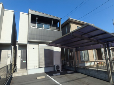 【外観】 | グランブルー | 新田　グランブルーB　3LDK　外観