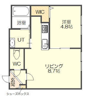 【間取り】 | オリエントコート二十四軒
