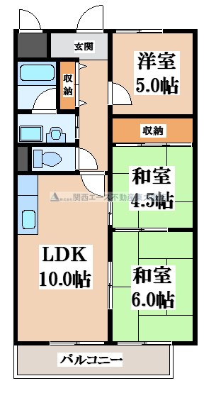 【間取り】 | コーポおくだ