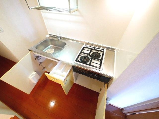 グランドゥール西大寺のキッチン|使いやすいキッチンです