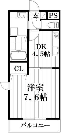 【間取り】 | アムール諸福A