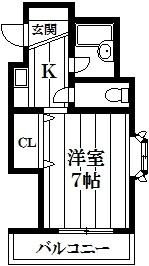 【間取り】 | コスモスヴィラ済藤