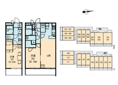 【区画図】 | 壽光Ⅰ