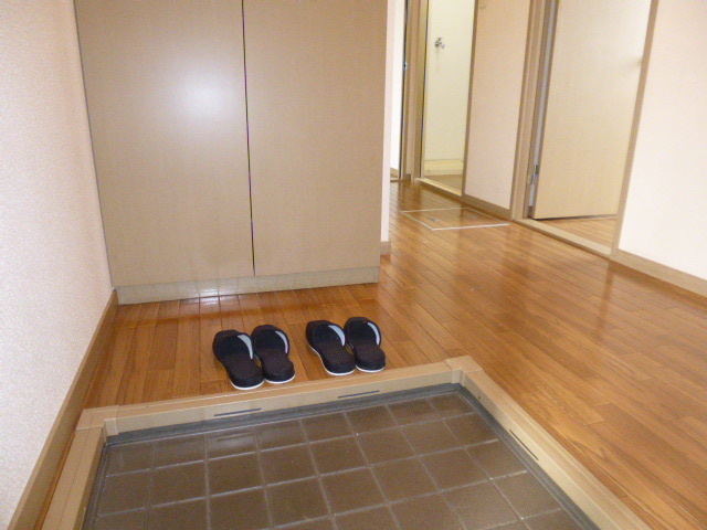 ラピュータ大島Ａの玄関