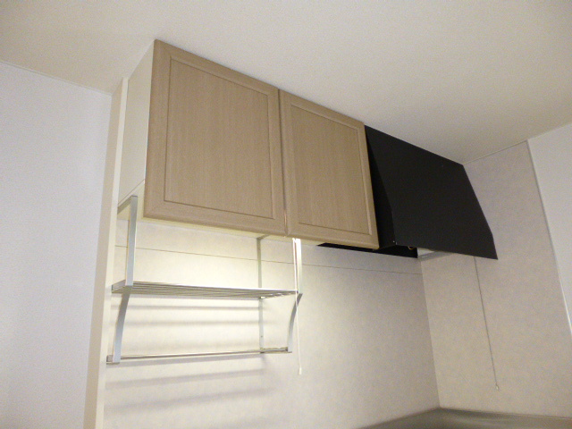 ラピュータ大島Ａのキッチン|キッチン上収納