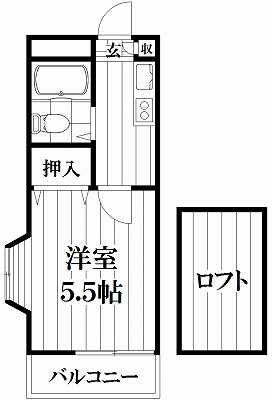 【間取り】 | レオパレス２１南鴻池