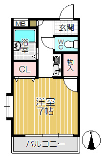 【間取り】 | 朝日ビル一番館
