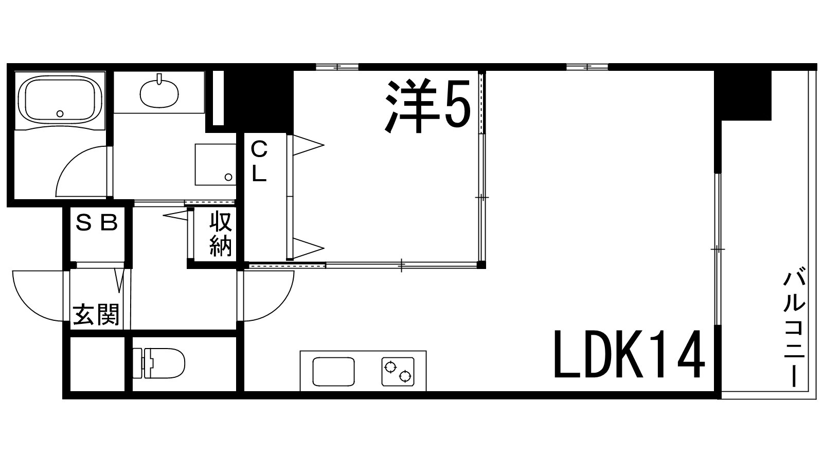 EL-NIDO　FUKUZAWAの間取り