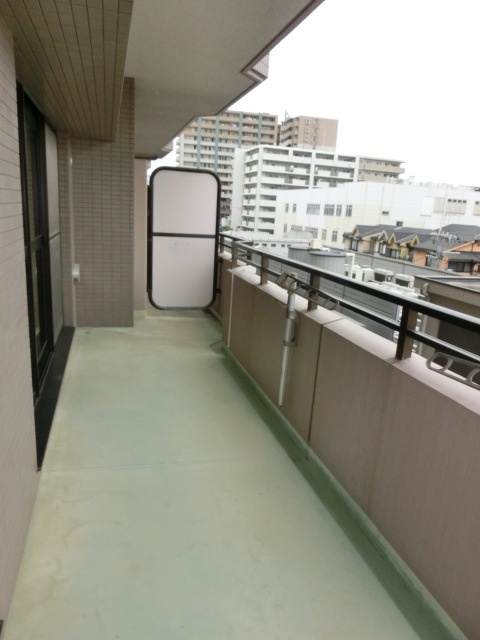 淀川ハイライフマンションのバルコニー