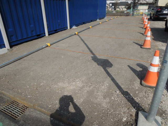 和田原駐車場の駐車場|№27～34（34区画内に電柱有り）