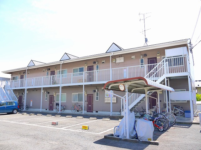エスポアメゾン（北郡山町）の外観|落ち着いた雰囲気の外観です