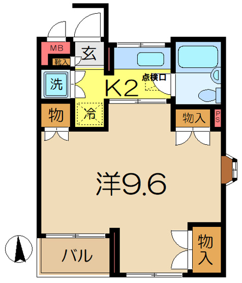 【間取り】 | ルビーパレスヨコオ