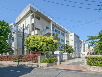 【周辺】 | 南小岩5丁目1号棟 | 江戸川区立小岩第五中学校　距離760m