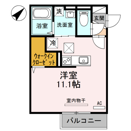 tentree新在家の間取り