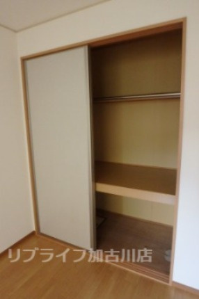 クレールハイムBの収納
