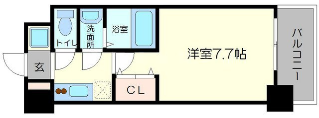 【間取り】 | ファーストステージ江坂パークサイド