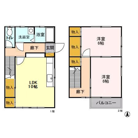 ドリームハイツスズキの間取り