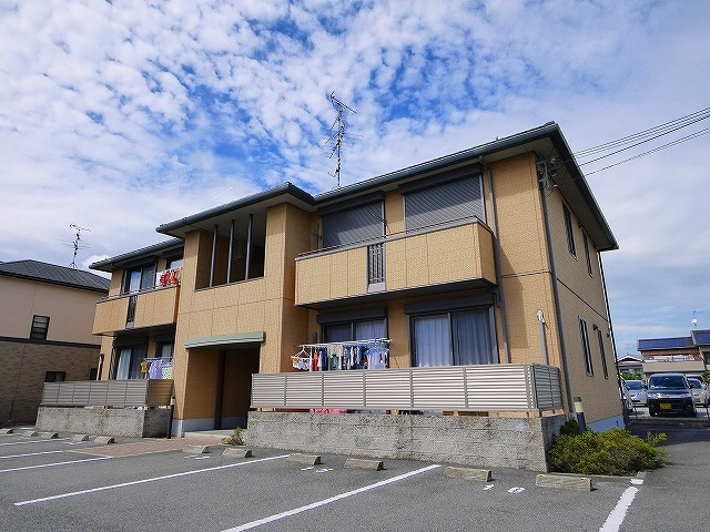 グローリーコートＡの外観|外観は落ち着いています