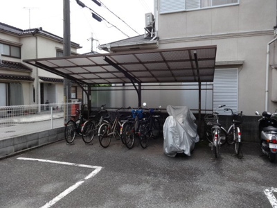 【その他共用部分】 | ロイヤルハイツ北野１ | 駐輪場！