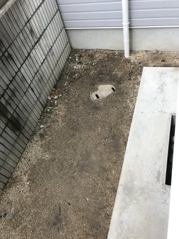 プラージュ芦屋5番館の庭