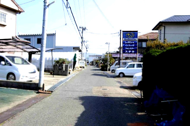 和歌山市布引・土地・56203の前面道路含む現地写真