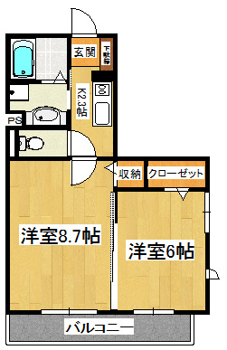 ラ フレーズの間取り