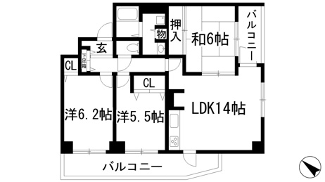 【間取り】