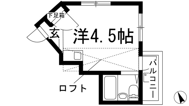 【間取り】 | サンパレスマンション