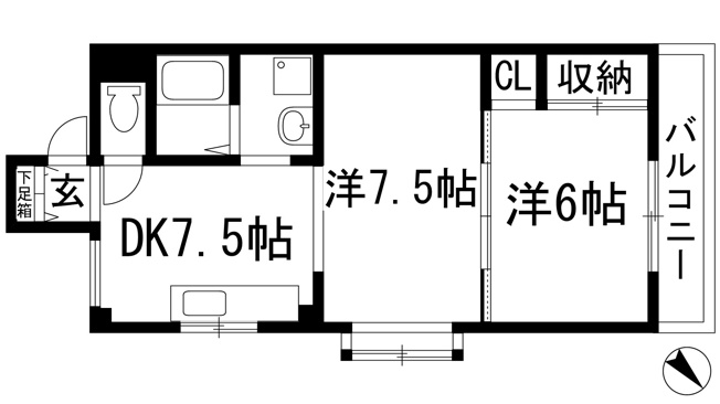 【間取り】 | ダイアマンション