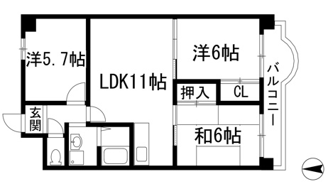 【間取り】