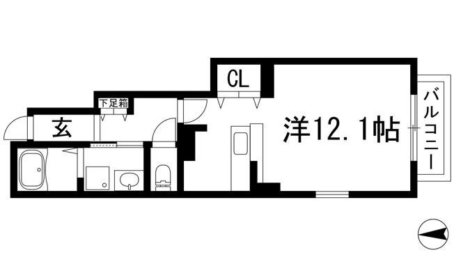 【間取り】 | レジデンス佐々木5