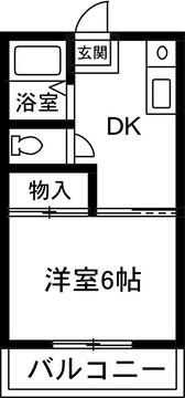 【間取り】 | 松之木ハイツ | 間取り図が現状と異なる場合、現状を優先します