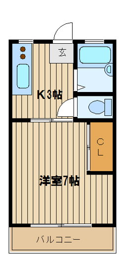 【間取り】 | 橋爪ハイツ第１
