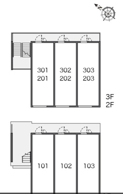 【区画図】 | クレイノ高円寺